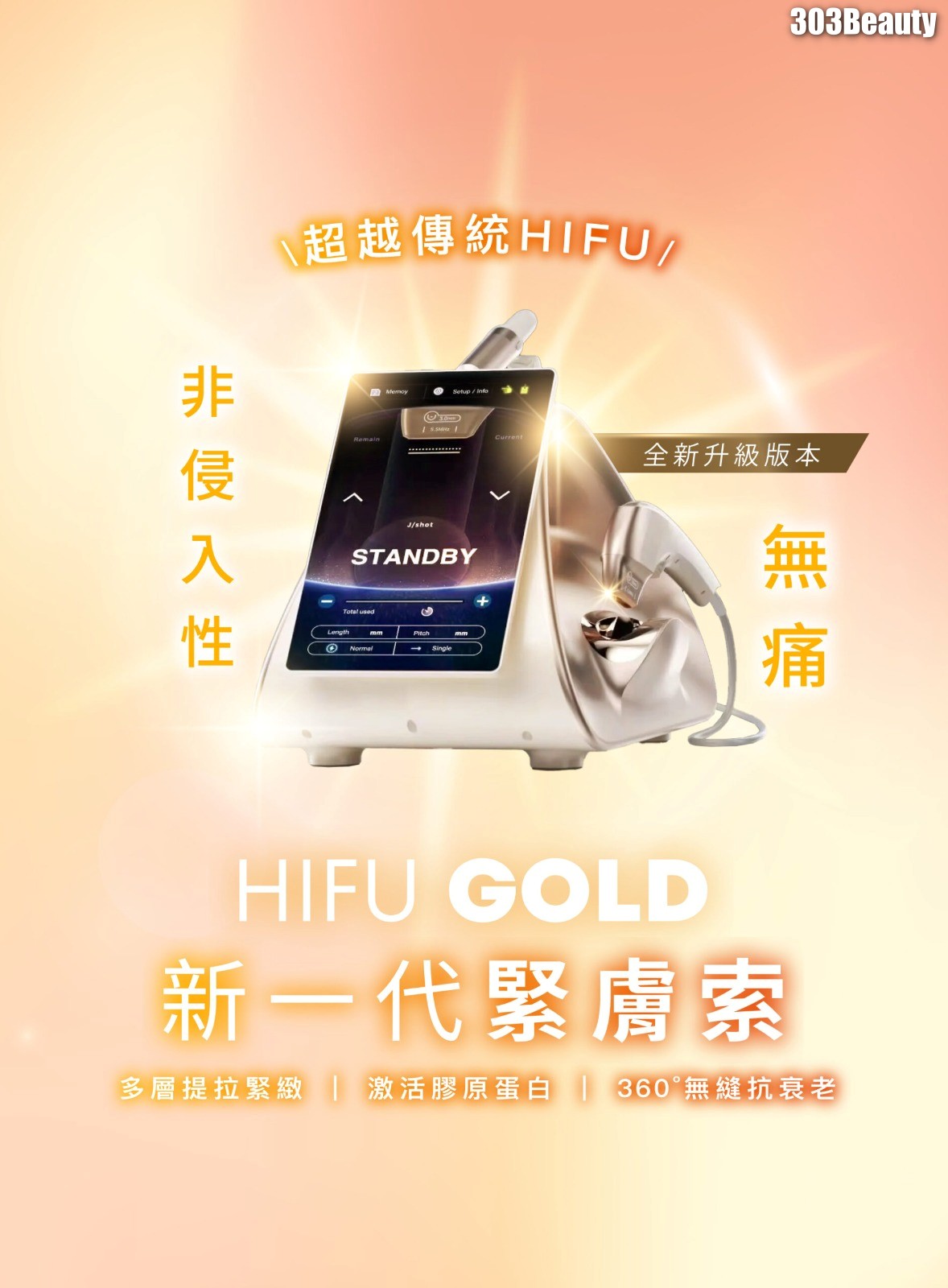 HIFU GOLD 輪廓提升適合人士